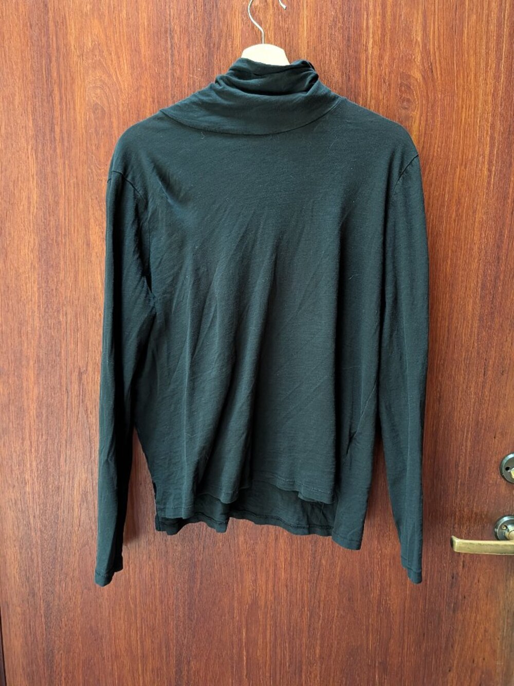Madewell Black Lightweight Turtleneck Long Sleeve Top XXL